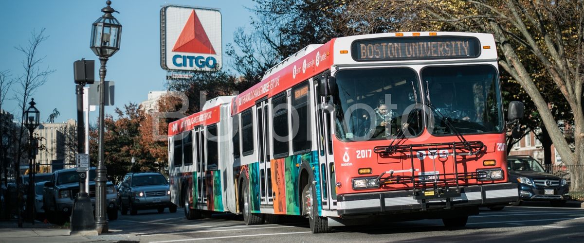 Bu Bus with Citgo Sign