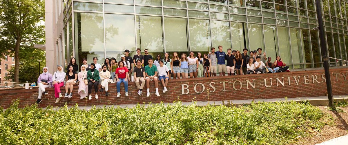 International College Students Arriving on Campus Boston University