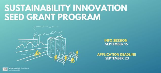 Sustainability Innovation Seed Grant