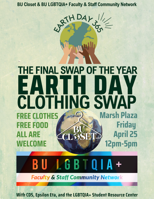 Earth Day Clothing Swap Flyer
