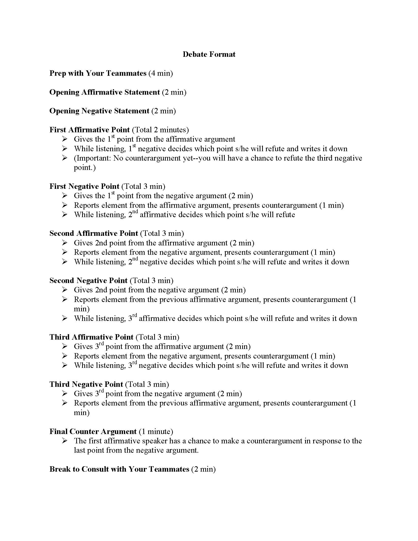 Debates Teaching Writing