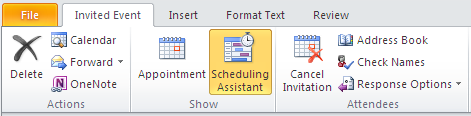 Scheduling Assistant