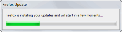 Firefox Installing Updates