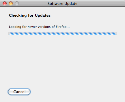 Update Firefox web browser