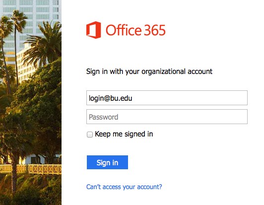 office 365 log in