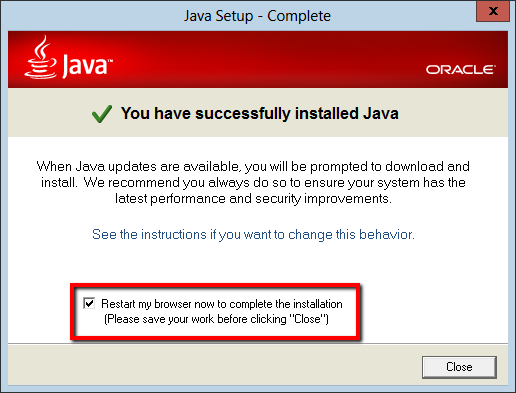 Update Your Java : TechWeb : Boston University