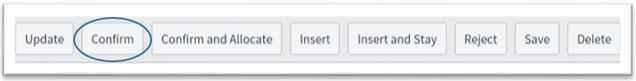 Confirm button