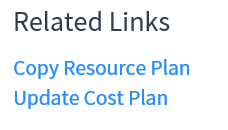 Resource Request related links