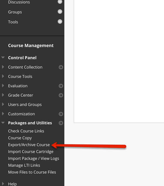 Archive course