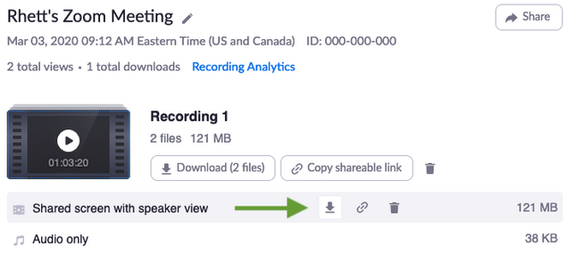 Recover A Deleted Cloud Recording Zoom Help Center