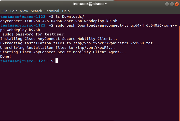 Using the VPN with Linux : TechWeb : Boston University