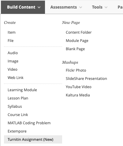 how to grading turnitin assignments on blackboard