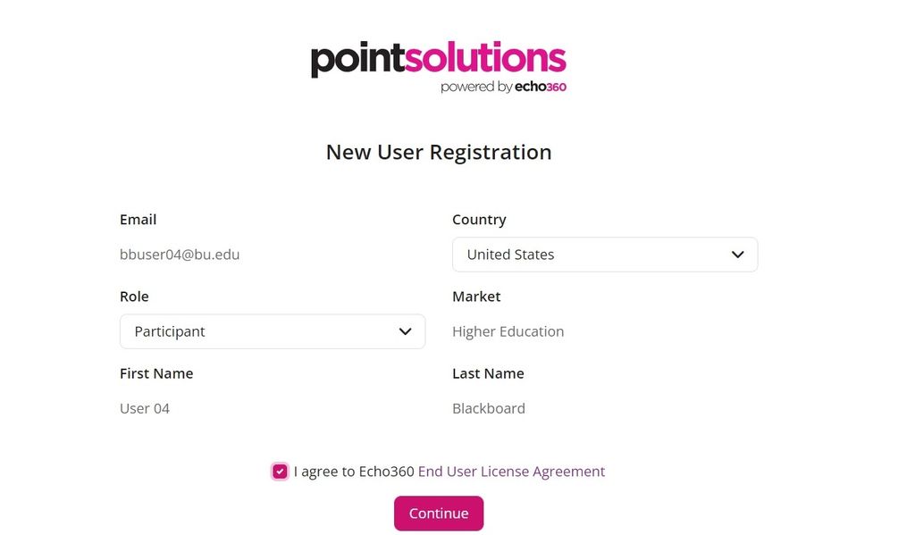 PointSolutions Tech Boston University