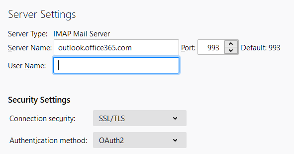 Server Settings