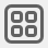 Screenshot of the Apps waffle icon that appears in the left sidebar of Outlook for Web