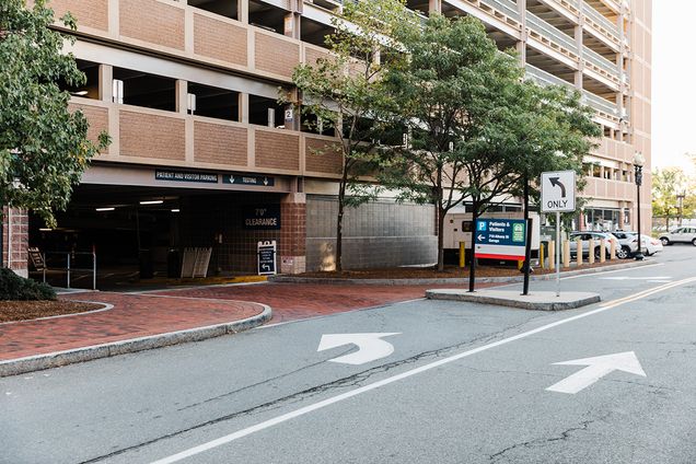 710 Albany St garage entrance