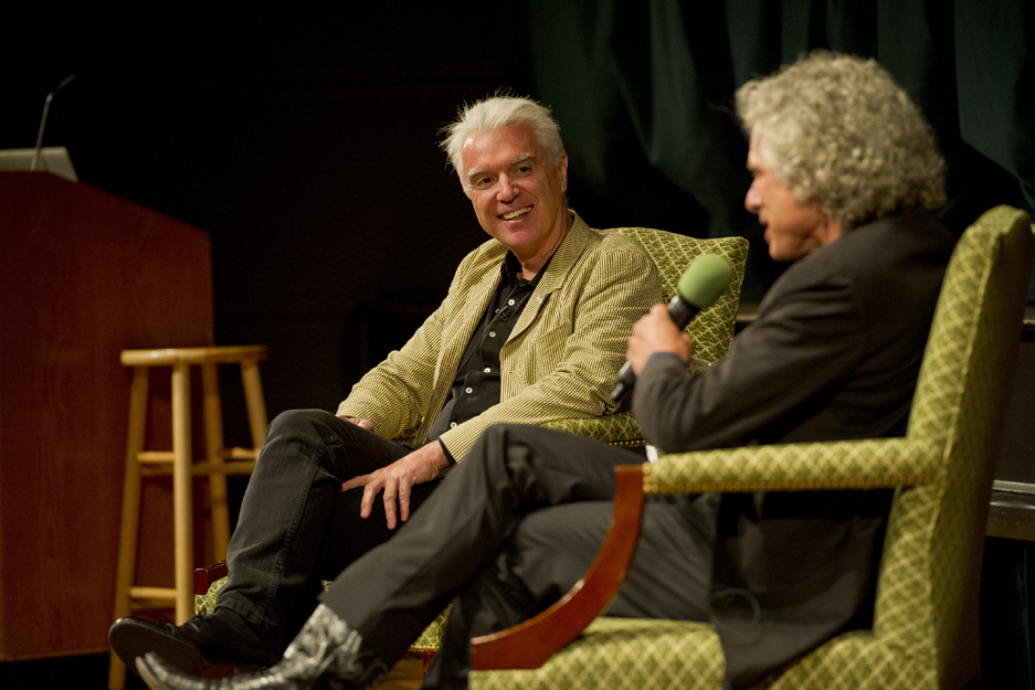 David Byrne & Steven Pinker in conversation