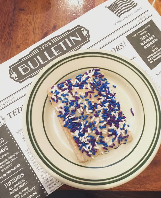 Blueberry Cheesecake Pop Tart from Ted's Bulletin