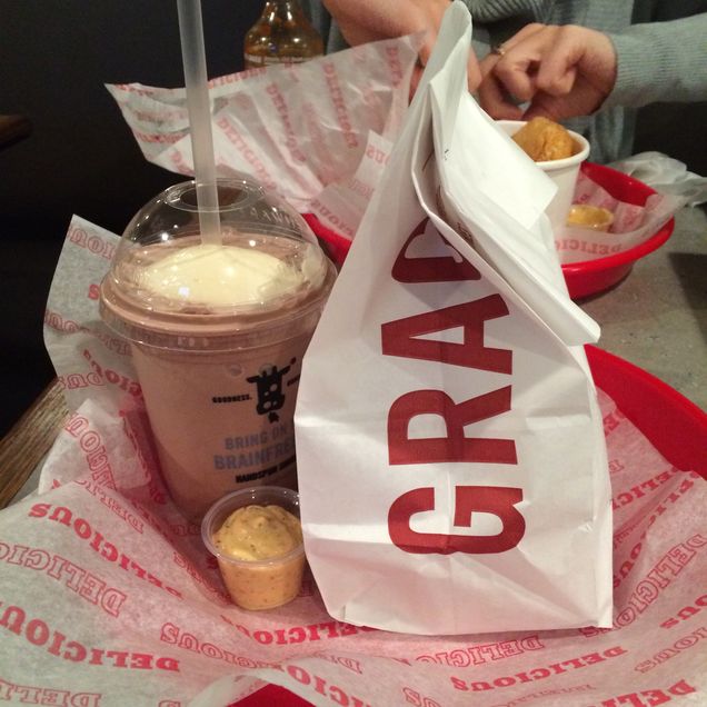 Indulge in a sinfully delicious meal at Good Stuff Eatery near Capitol Hill.