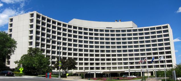 The Hilton is located at 1919 Connecticut  Ave (Photo Credit: Wikipedia)