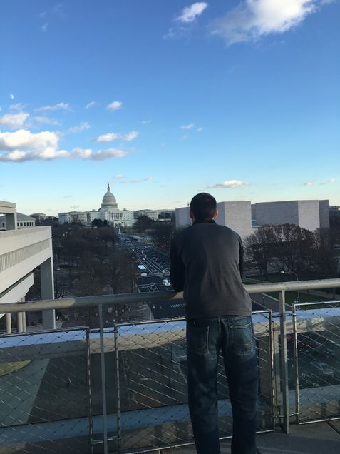 View from the Top of the Newseum 