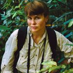 Portrait of Cheryl Knott, an anthropologist studying orangutans.