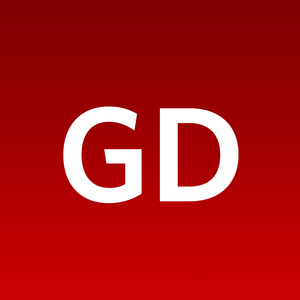 The initials GD