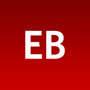 The initials EB.