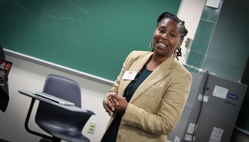 Shows BU Wheelock faculty member Harriette Scott