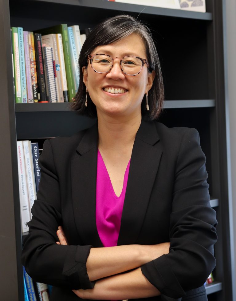 Grace Kim in black blazer