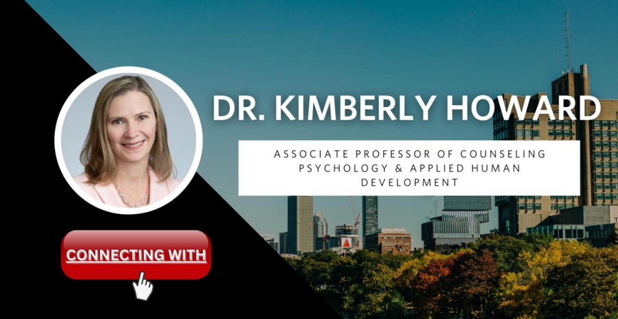 A banner advertising the Q&A with Kimberly Howard.