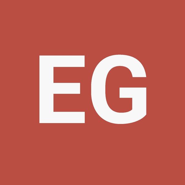 The letters E and G
