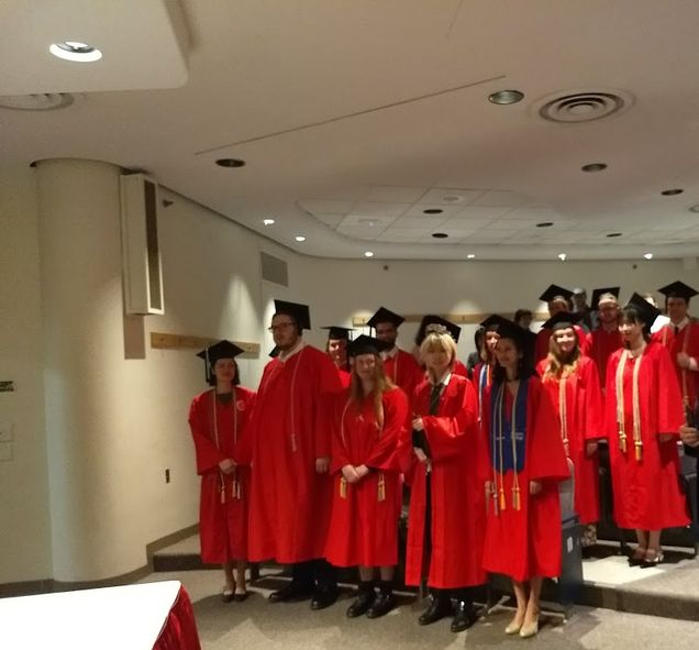 2018 WLL graduates at the convocation ceremony