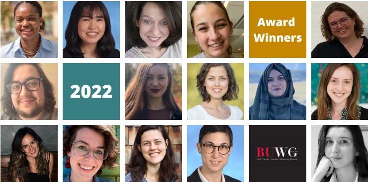 Photo collage of 2022 Award Winner headshots.