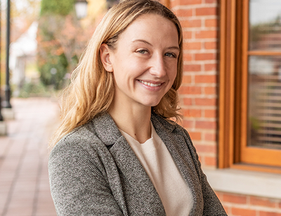 Portrait of Alexandra Bayer.