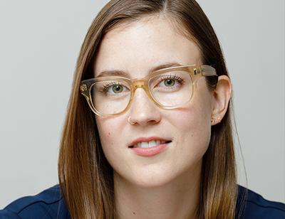 Portrait of Phoebe Brosnan.